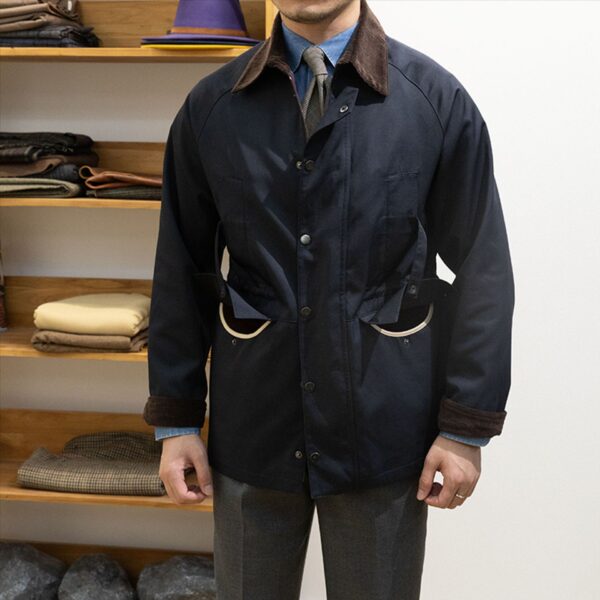 Retro Kaji Waterproof Trench Coat - Image 3