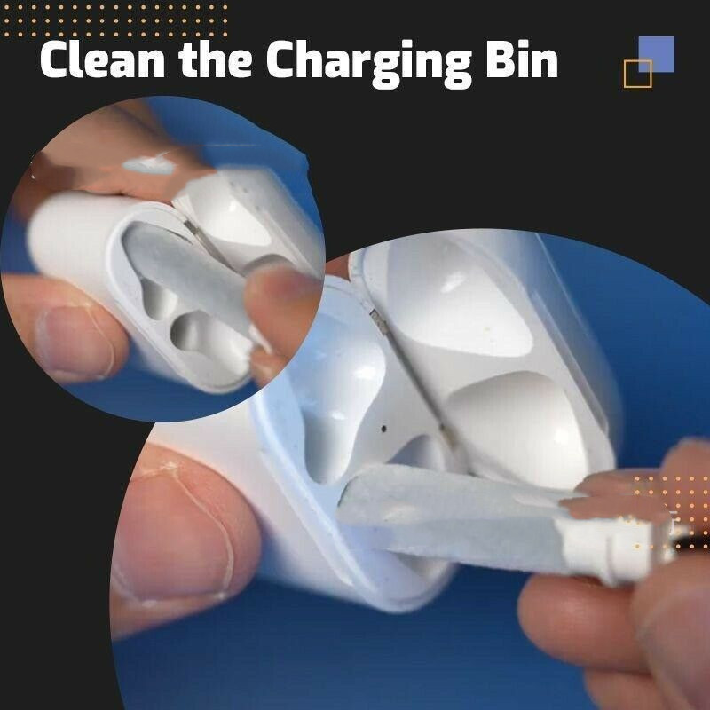 Bluetooth Earbuds Soft Cleaning Brush Wireless Earphone Washing Headphone Earplugs Cleaner Pen - Image 10