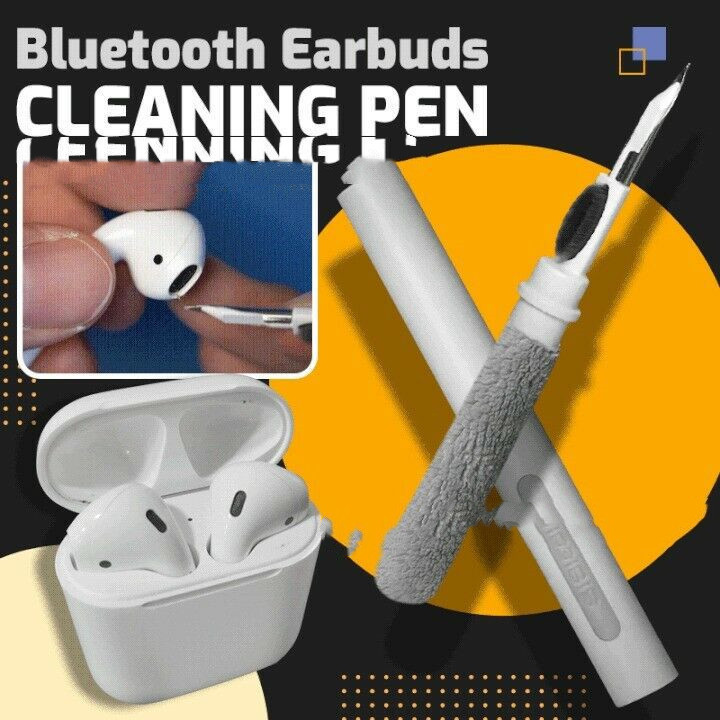 Bluetooth Earbuds Soft Cleaning Brush Wireless Earphone Washing Headphone Earplugs Cleaner Pen - Image 8